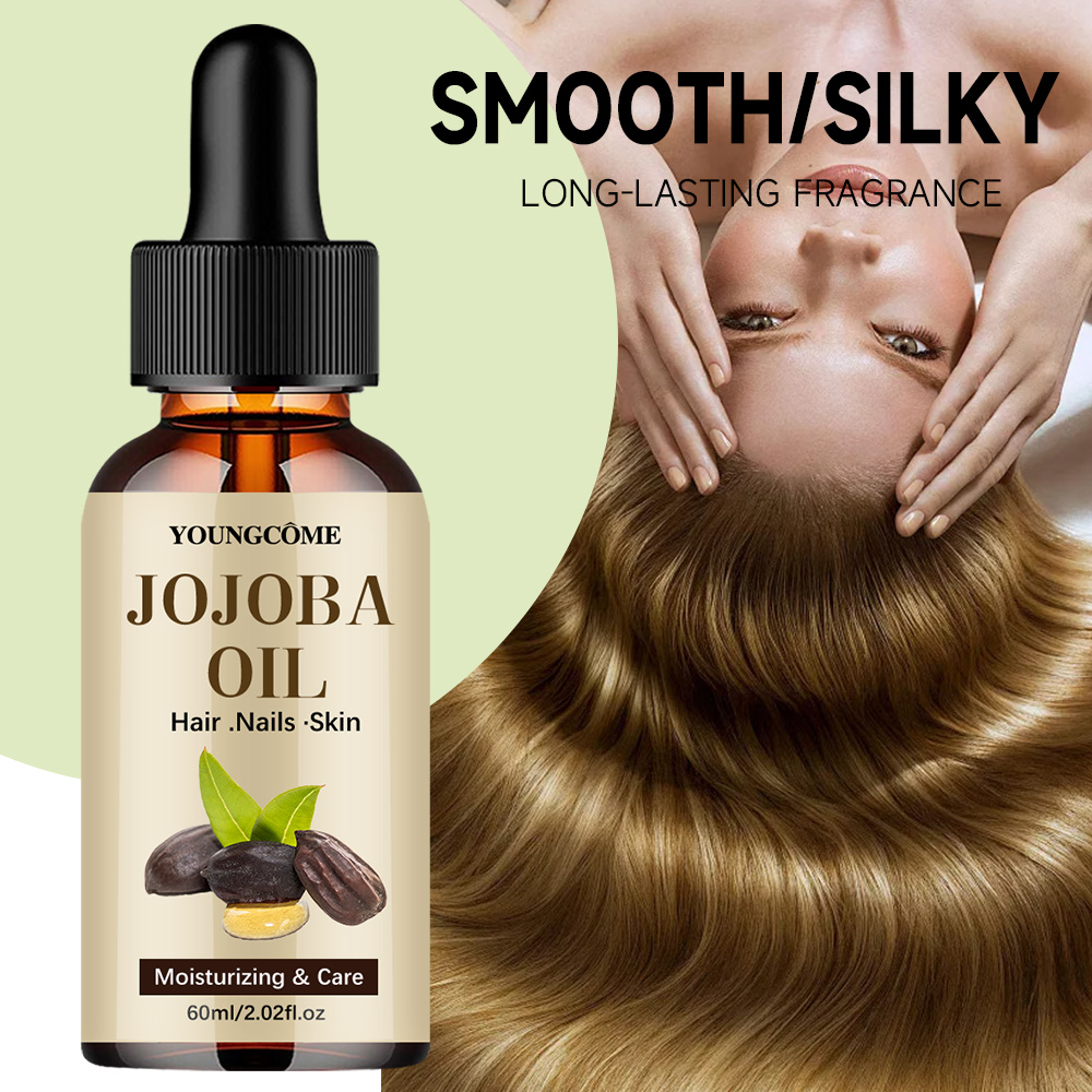 Hair Care Korean Products - Organic Jojoba Oil, Pure Moisturizing Oil