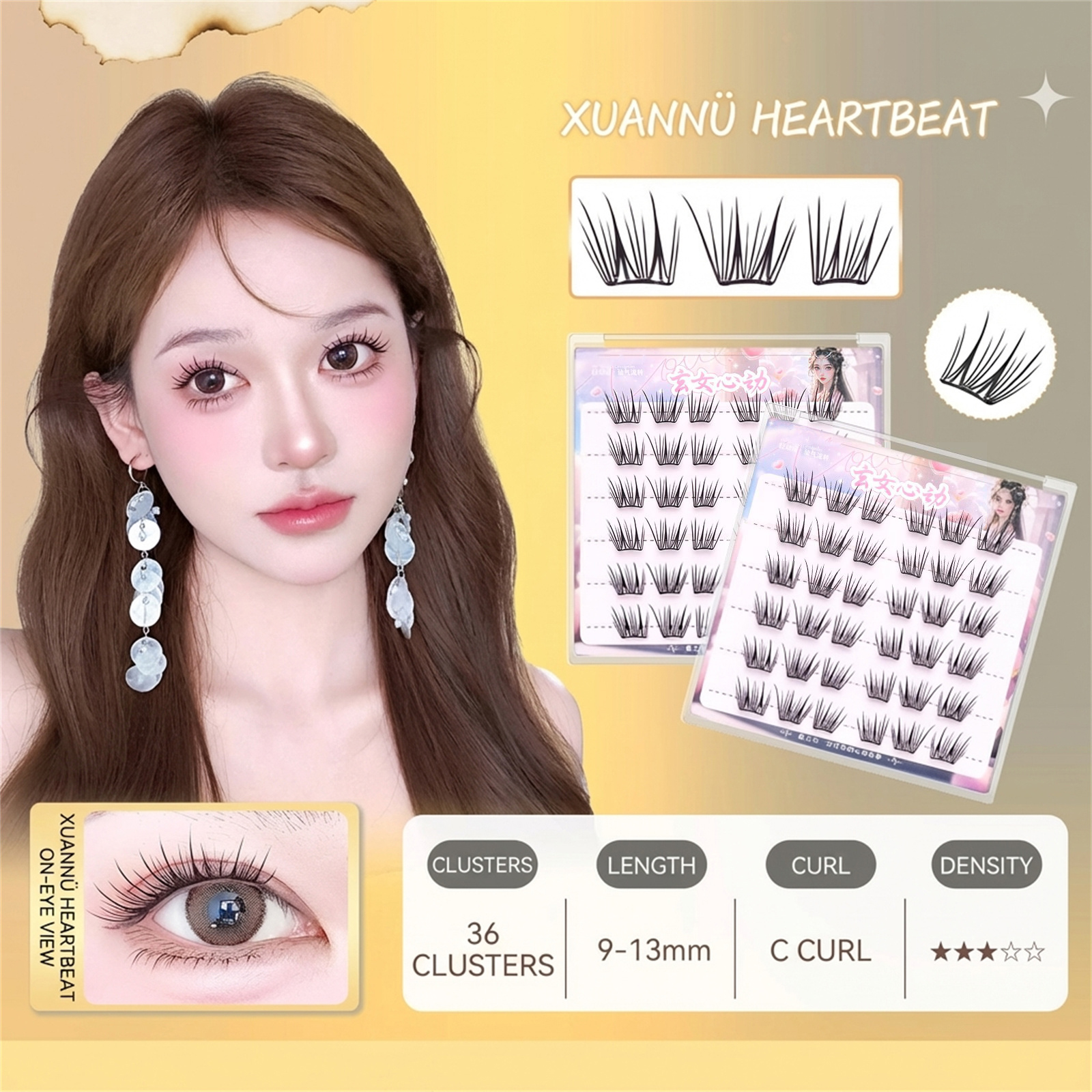 Hair Care Korean Products - Korean Style lash extenstion No Glue