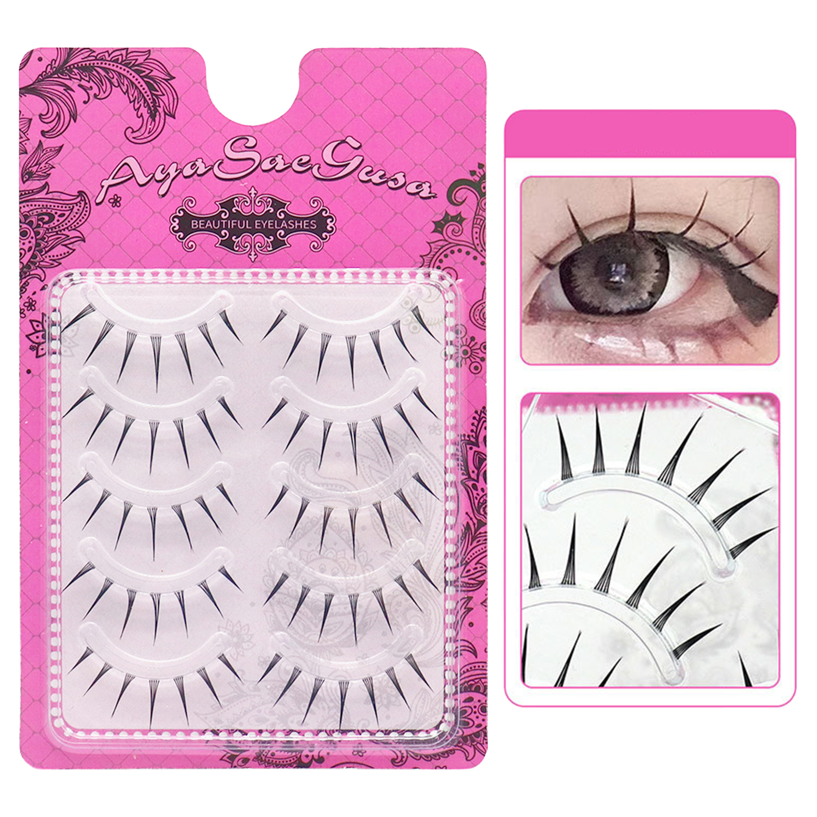 Full Strip One-Piece False Eye – Hair Care Korean Products Bewertung und Preis