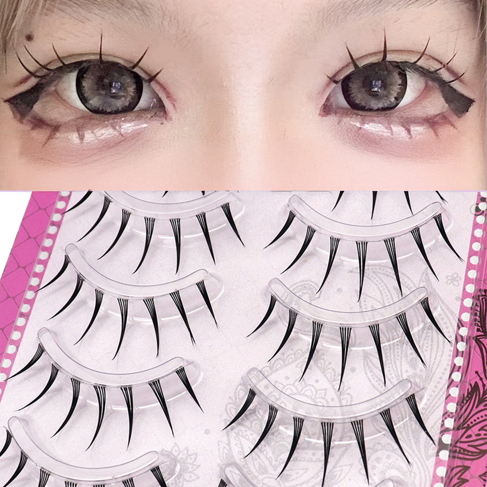 Full Strip One-Piece False Eye – Hair Care Korean Products Bewertung und Preis