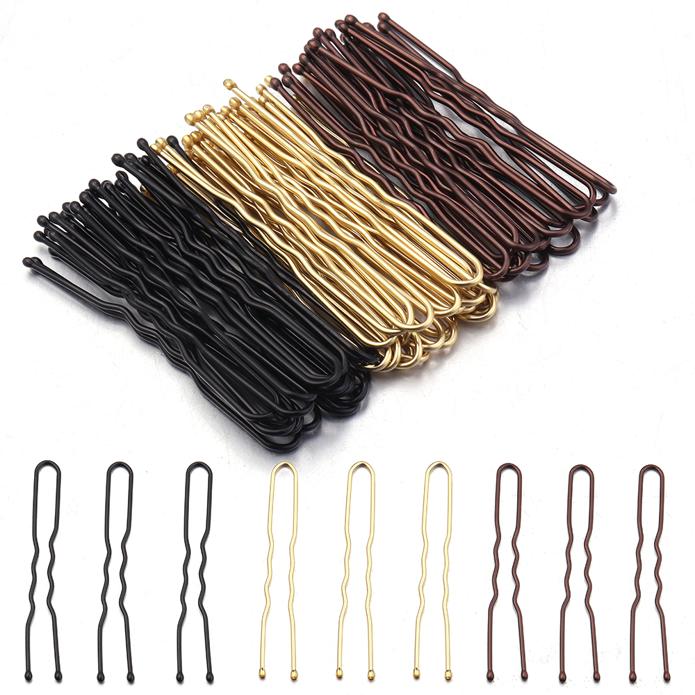 50Pcs Women Girls U Shaped Hai – Bobby Pin Bulk Bewertung und Preis
