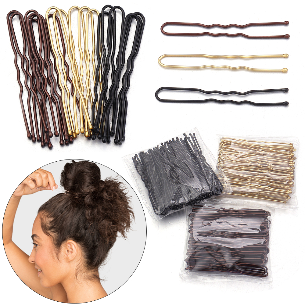 50Pcs Women Girls U Shaped Hai – Bobby Pin Bulk Bewertung und Preis