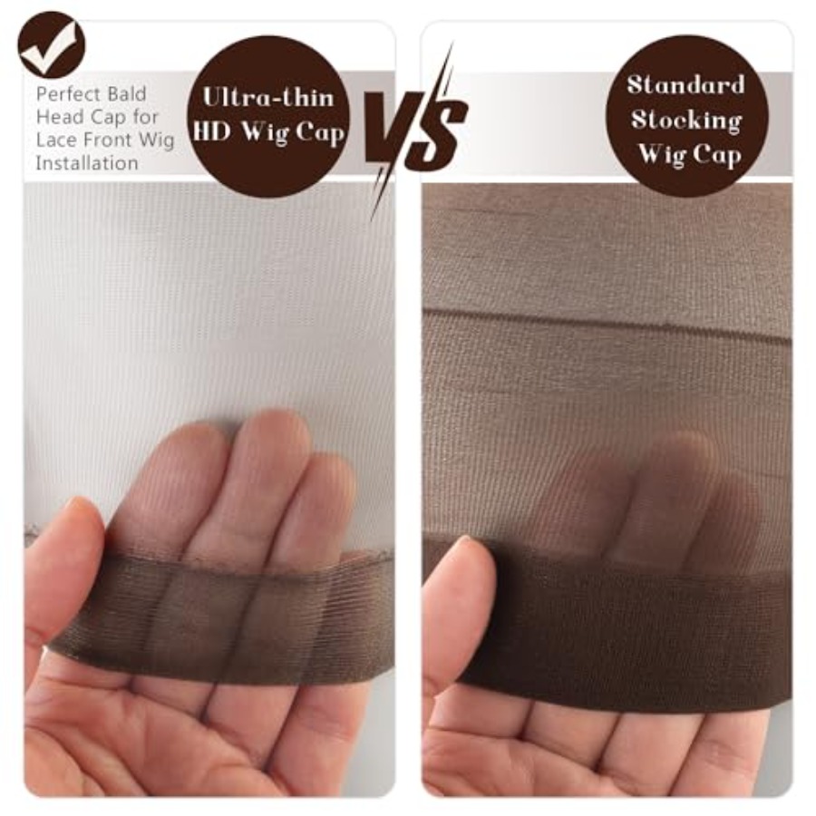 HD Bald Caps for Lace Front Wi – Wig Cap Stocking Bewertung und Preis