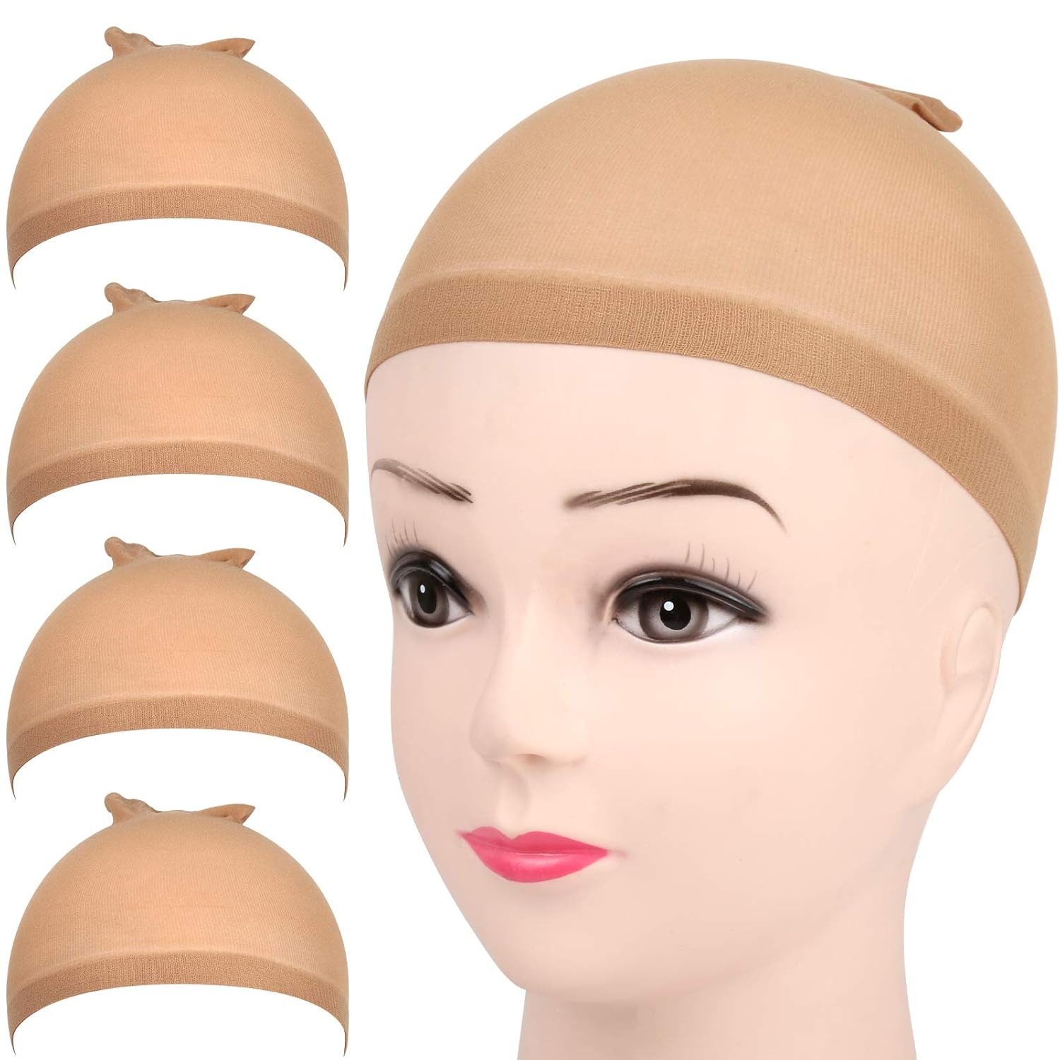 Wig Caps Hair Nets Weave Hairn – Wig Cap Stocking Bewertung und Preis