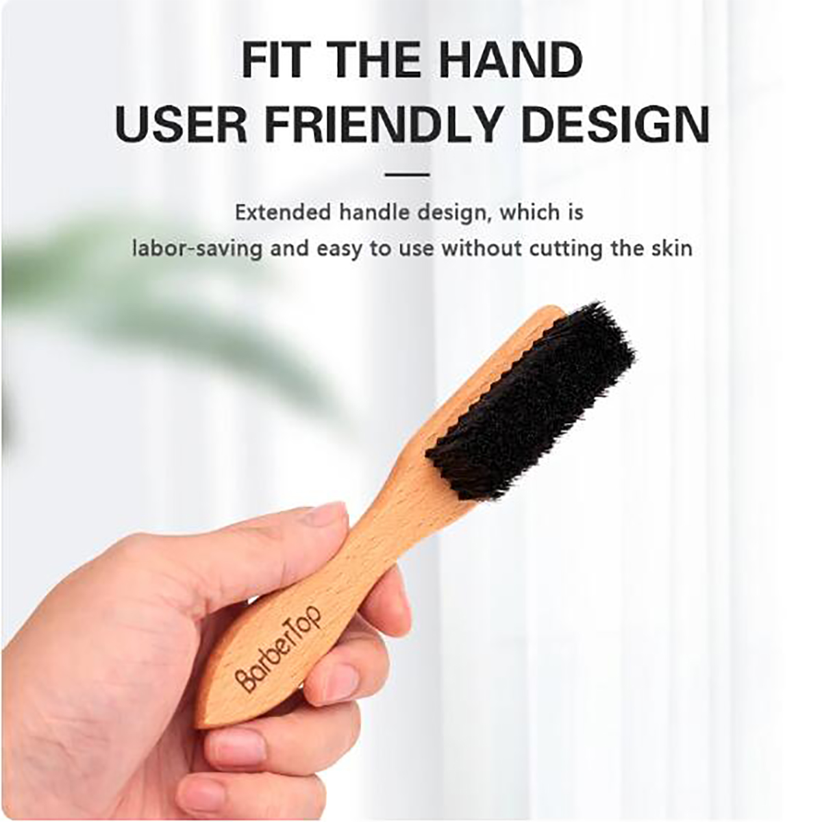 Barbershop Wooden Handle Boar  – Hair Care For Men Bewertung und Preis