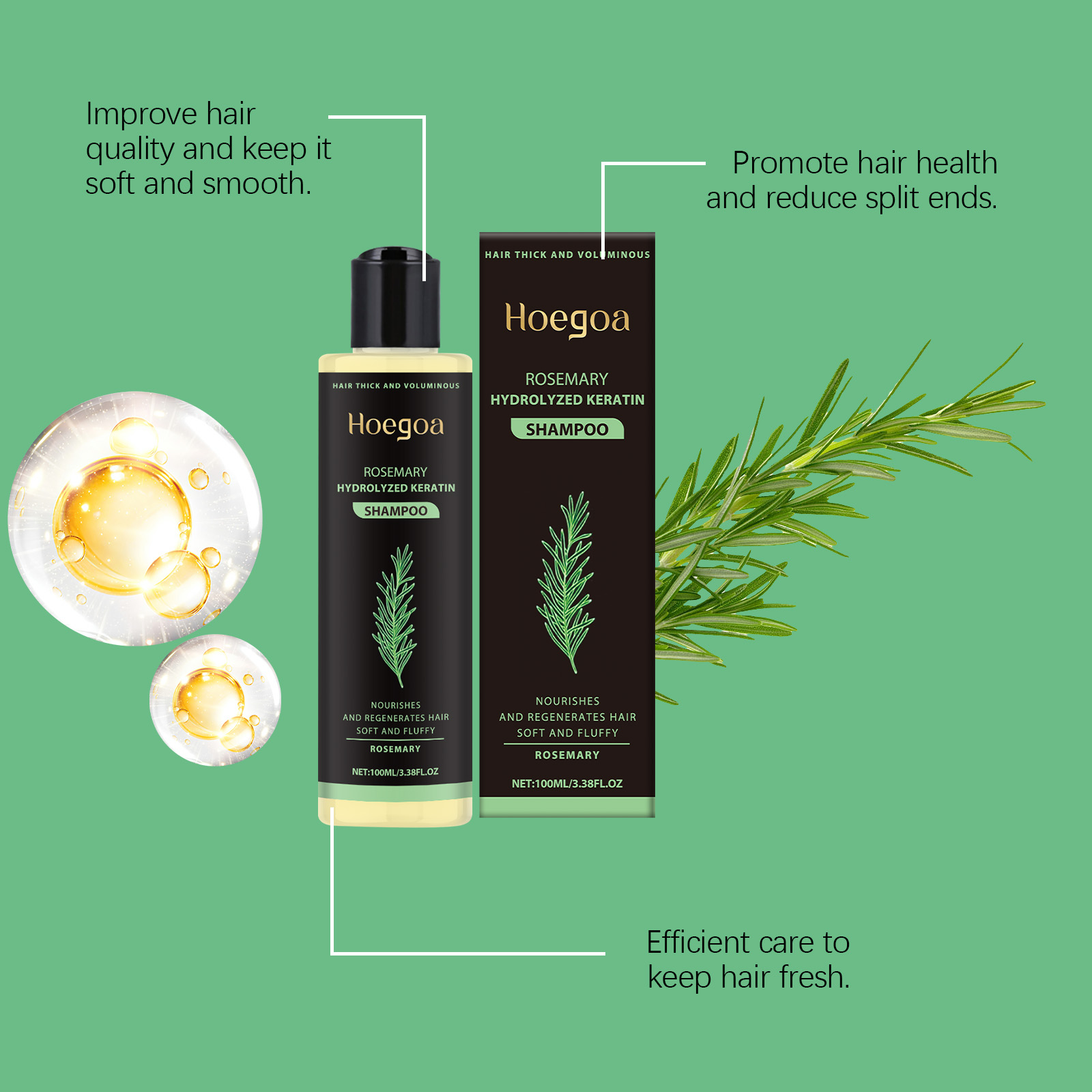 Rosemary Hair Thickening Shamp – Hair Care For Men Bewertung und Preis
