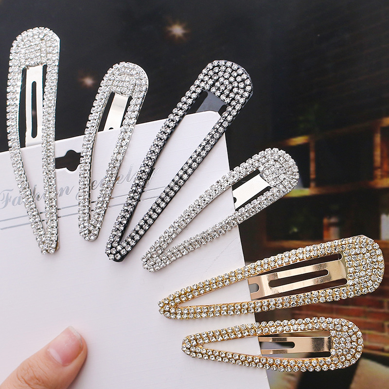 Elegant Metal Drop Rhinestone  – Bobby Pin Bulk Bewertung und Preis