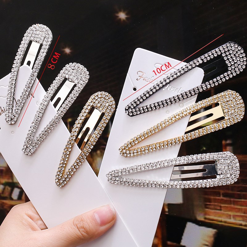 Elegant Metal Drop Rhinestone  – Bobby Pin Bulk Bewertung und Preis