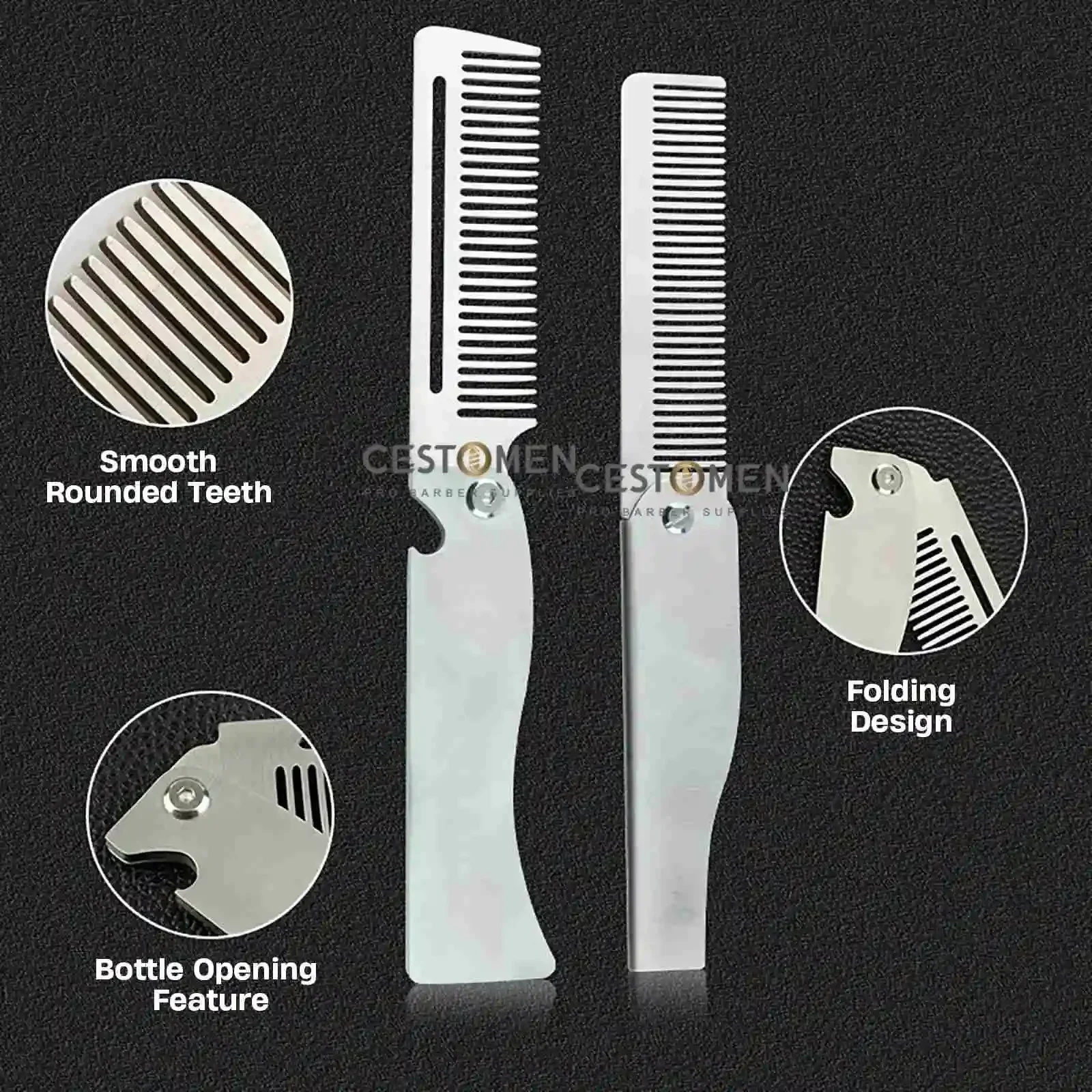 New Type 1/2PCS Portable Steel – Hair Care Barber Bewertung und Preis