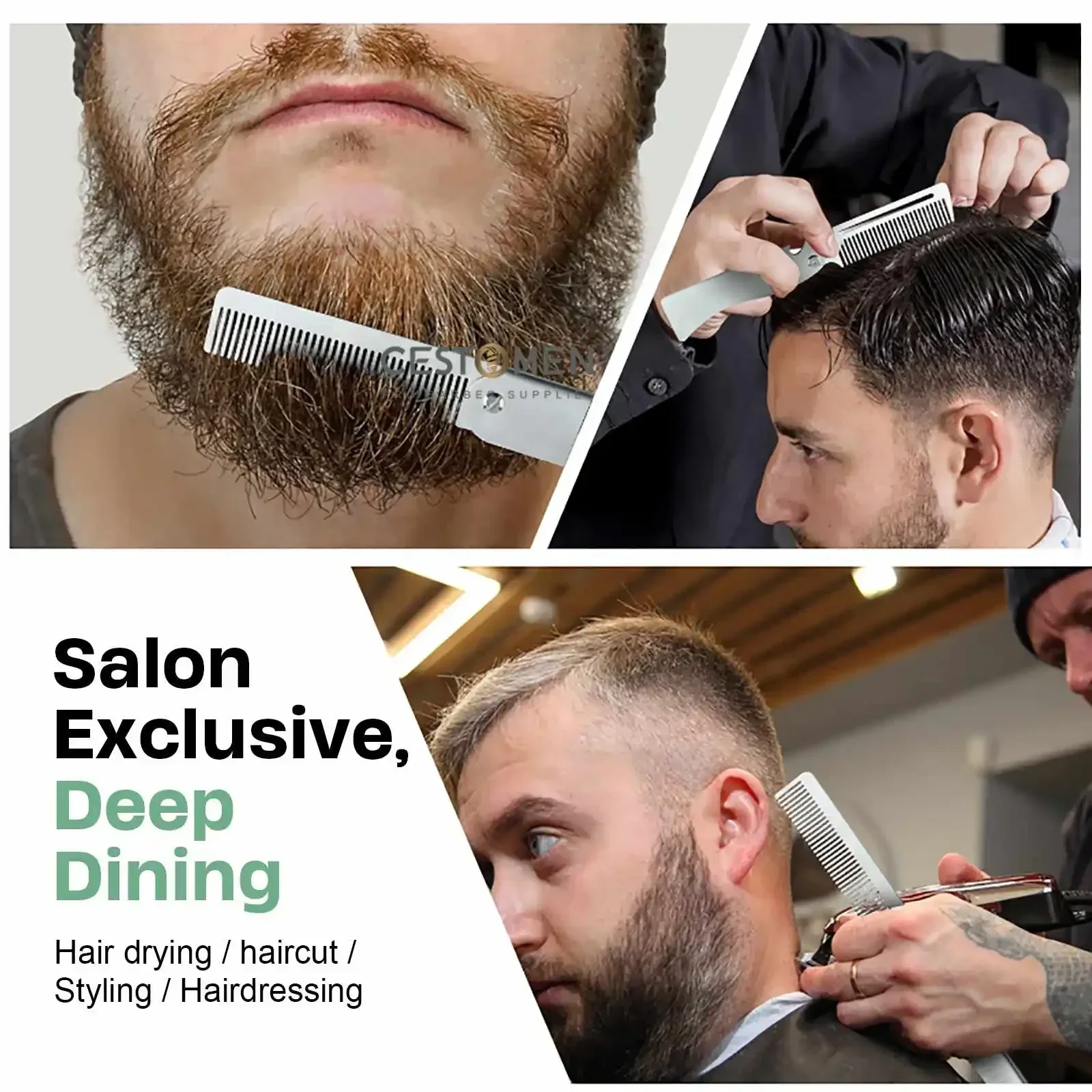 New Type 1/2PCS Portable Steel – Hair Care Barber Bewertung und Preis