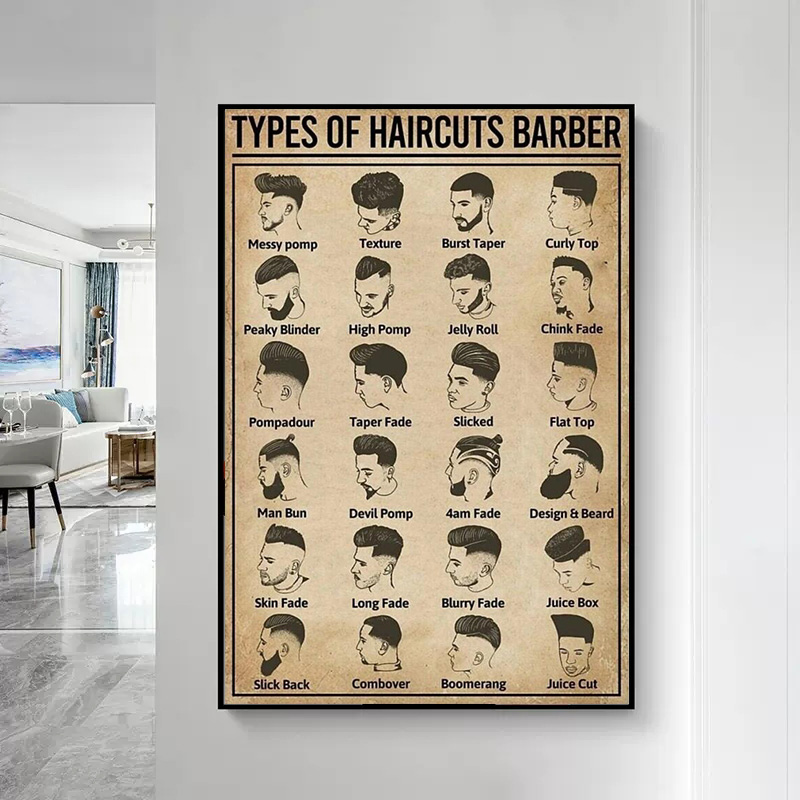 Retro Types Of Haircuts Barber – Hair Care Barber Bewertung und Preis