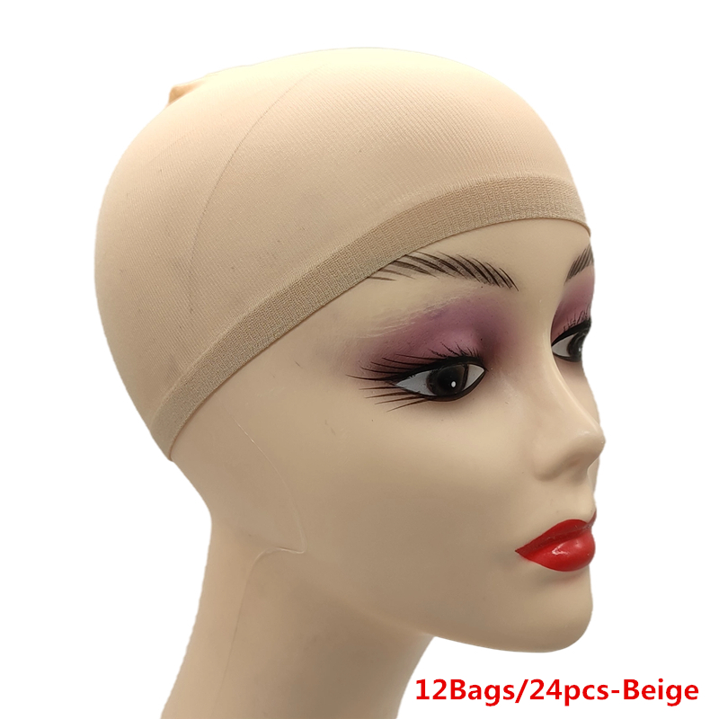 12Bag/24pcs Fashion Stretchabl – Wig Cap Stocking Bewertung und Preis