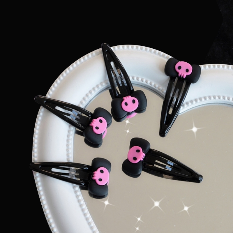 Skull Hairpin Bows Barrettes   – Bobby Pin Bulk Bewertung und Preis