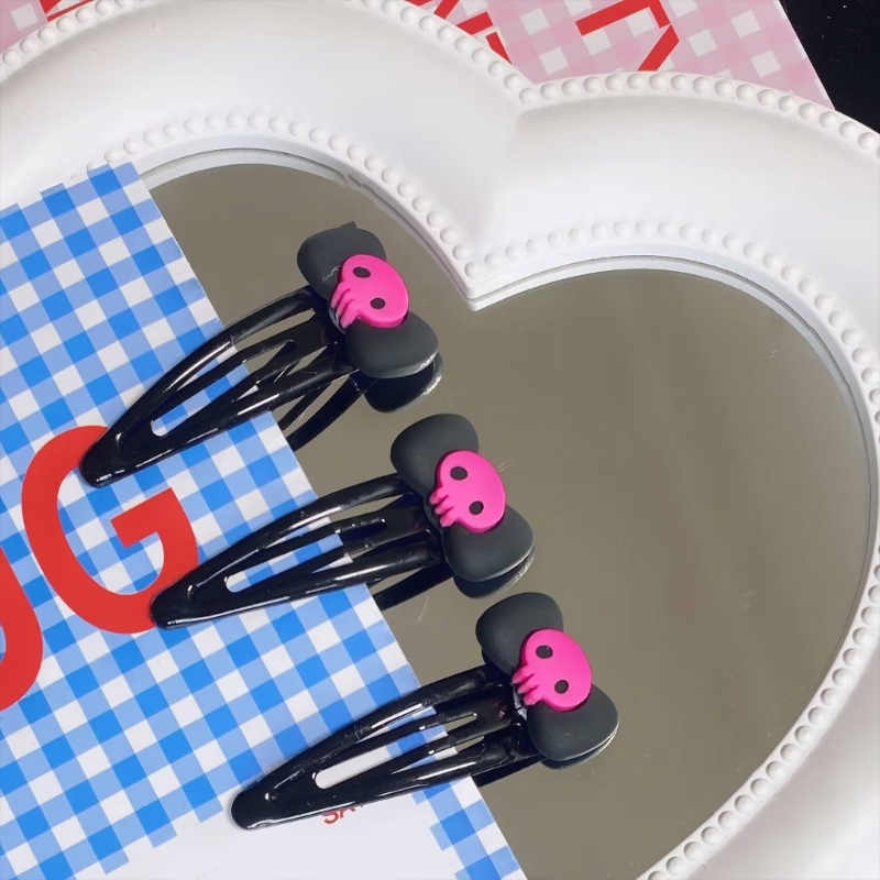 Skull Hairpin Bows Barrettes   – Bobby Pin Bulk Bewertung und Preis