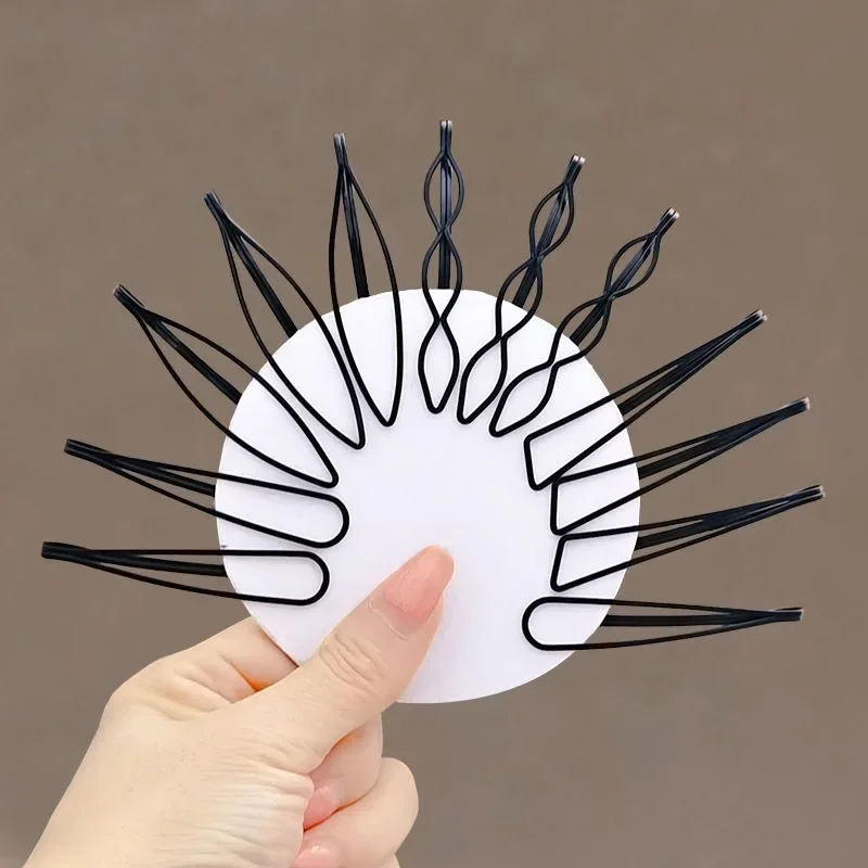 3/24pcs Black Simple Bobby Hai – Bobby Pin Bulk Bewertung und Preis