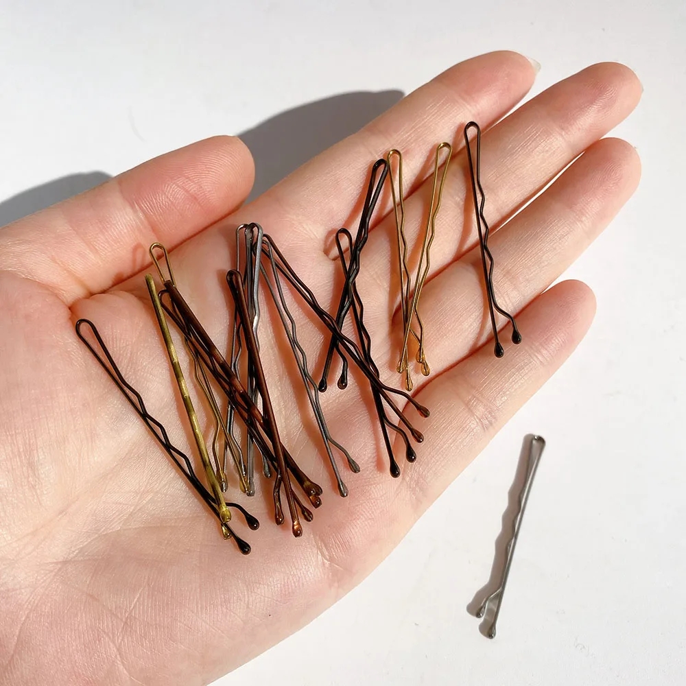 50pcs Women Girls Solid Bobby  – Bobby Pin Bulk Bewertung und Preis