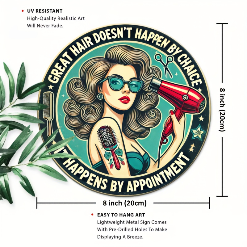 1pc Retro Hair Care Metal Alum – Hair Care Barber Bewertung und Preis