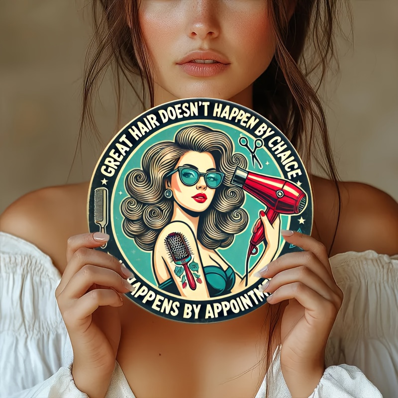 1pc Retro Hair Care Metal Alum – Hair Care Barber Bewertung und Preis