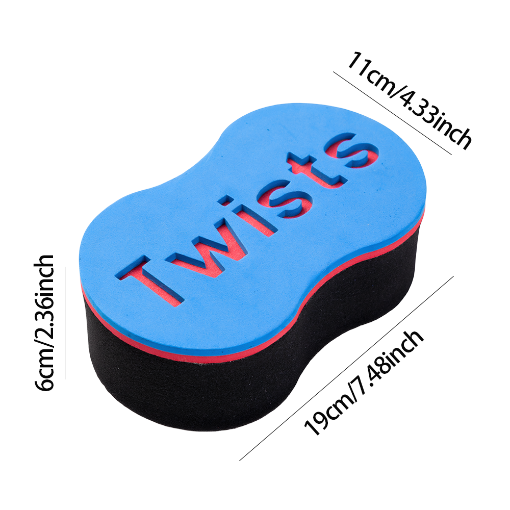 Double Sided Hair Twist Sponge – Hair Care For Men Bewertung und Preis