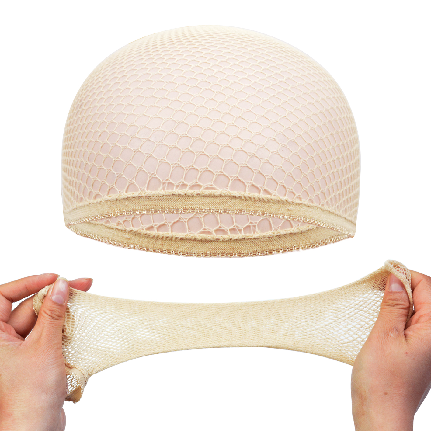 Big Hole Wig Cap Elastic Edge  – Wig Cap Stocking Bewertung und Preis