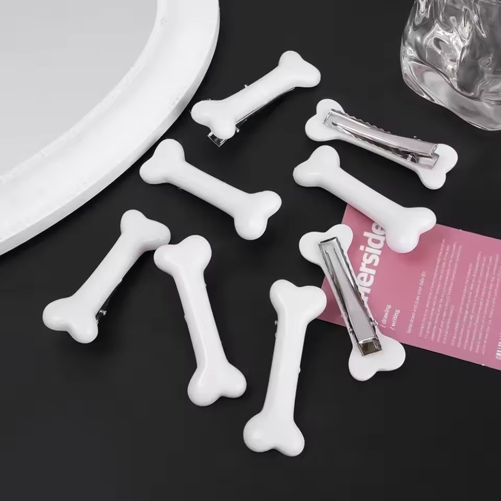 Y2K  White Bone Hair Clip Cute – Bobby Pin Bulk Bewertung und Preis