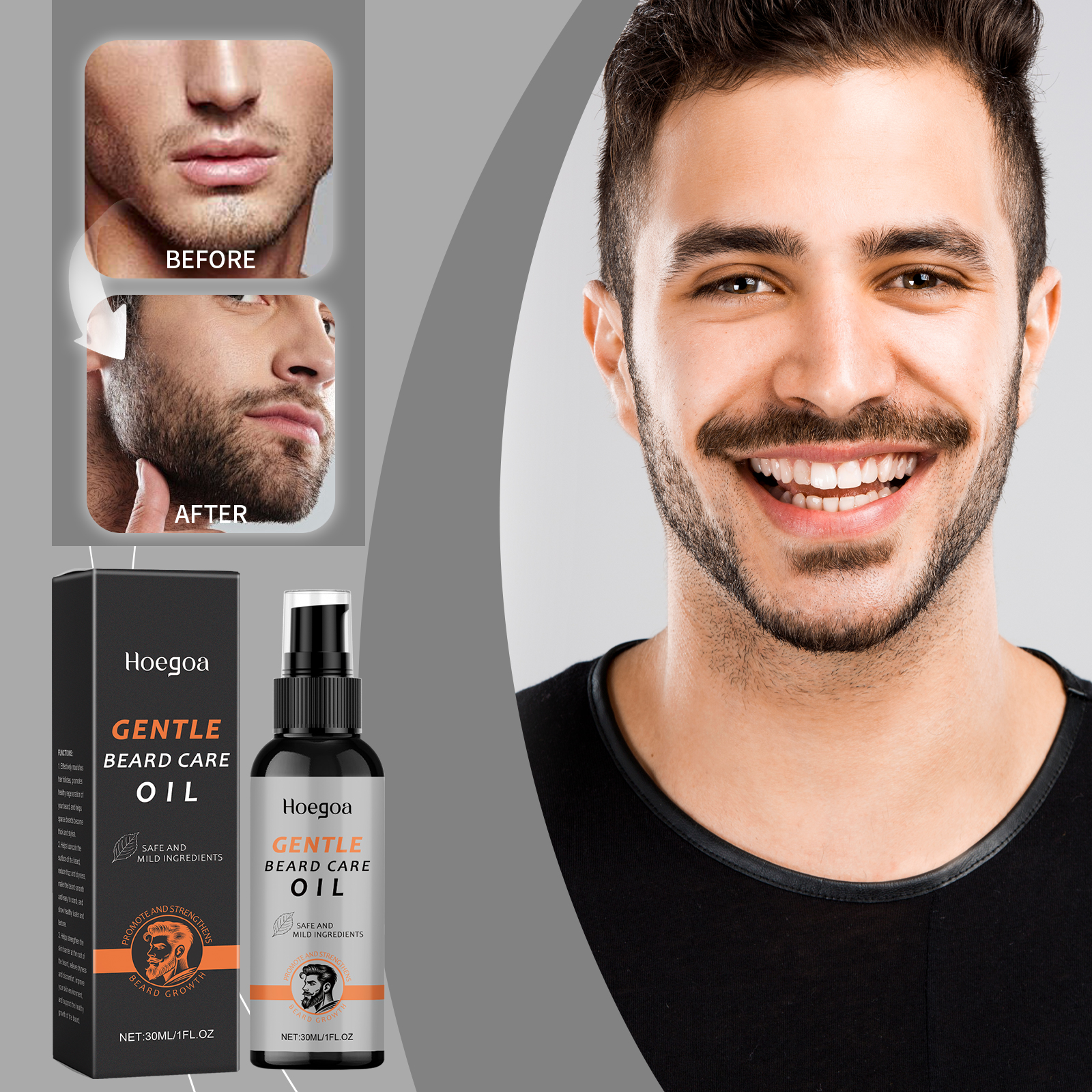 Men Beard Oil Enhance Mustache – Hair Care For Men Bewertung und Preis