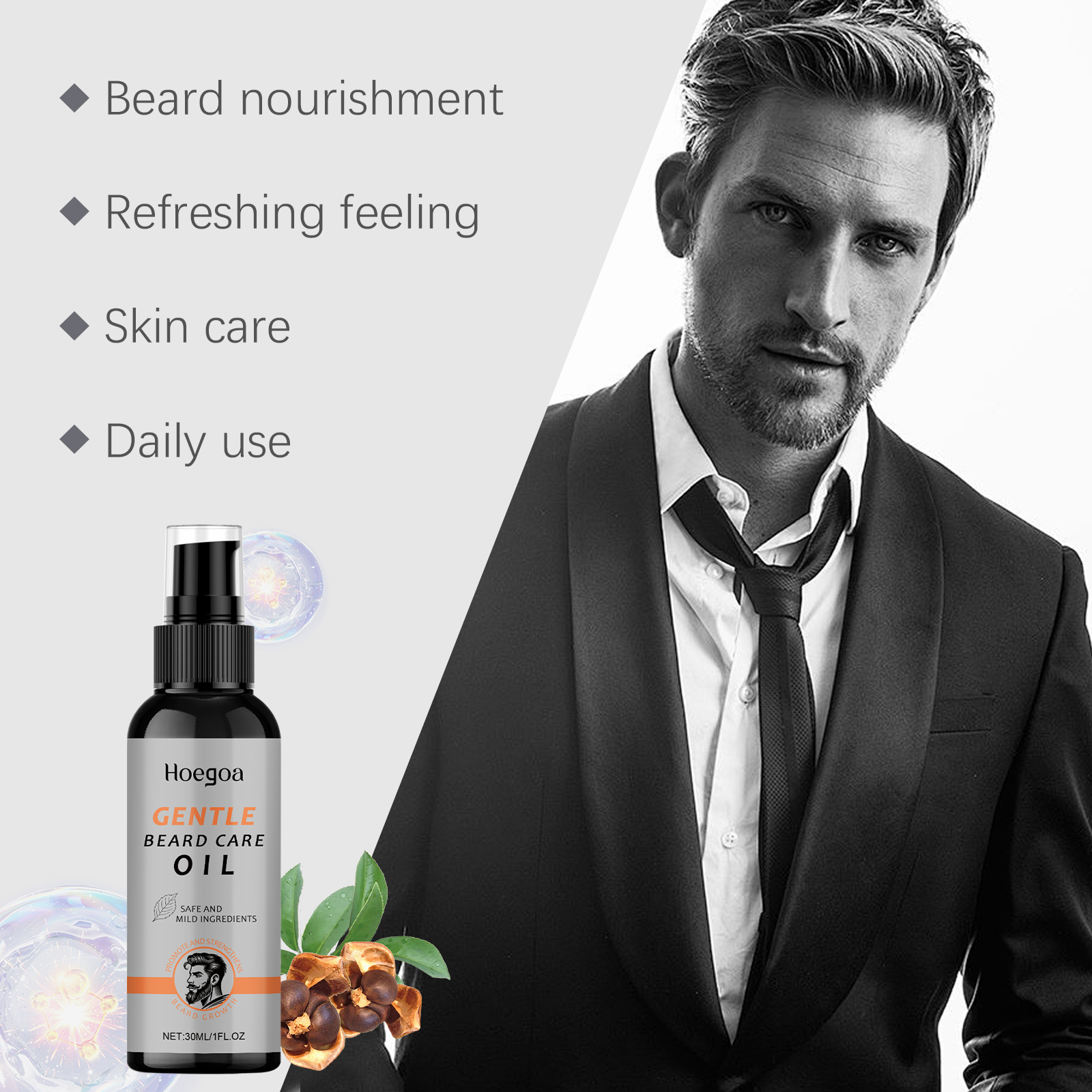 Men Beard Oil Enhance Mustache – Hair Care For Men Bewertung und Preis