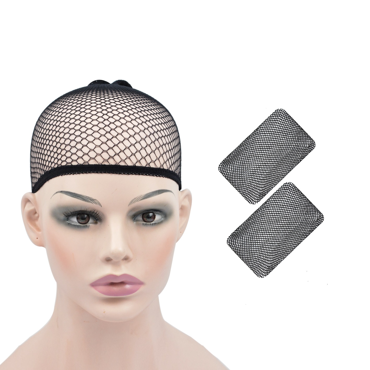 2 Pieces Hair Nets Open Ended  – Wig Cap Stocking Bewertung und Preis