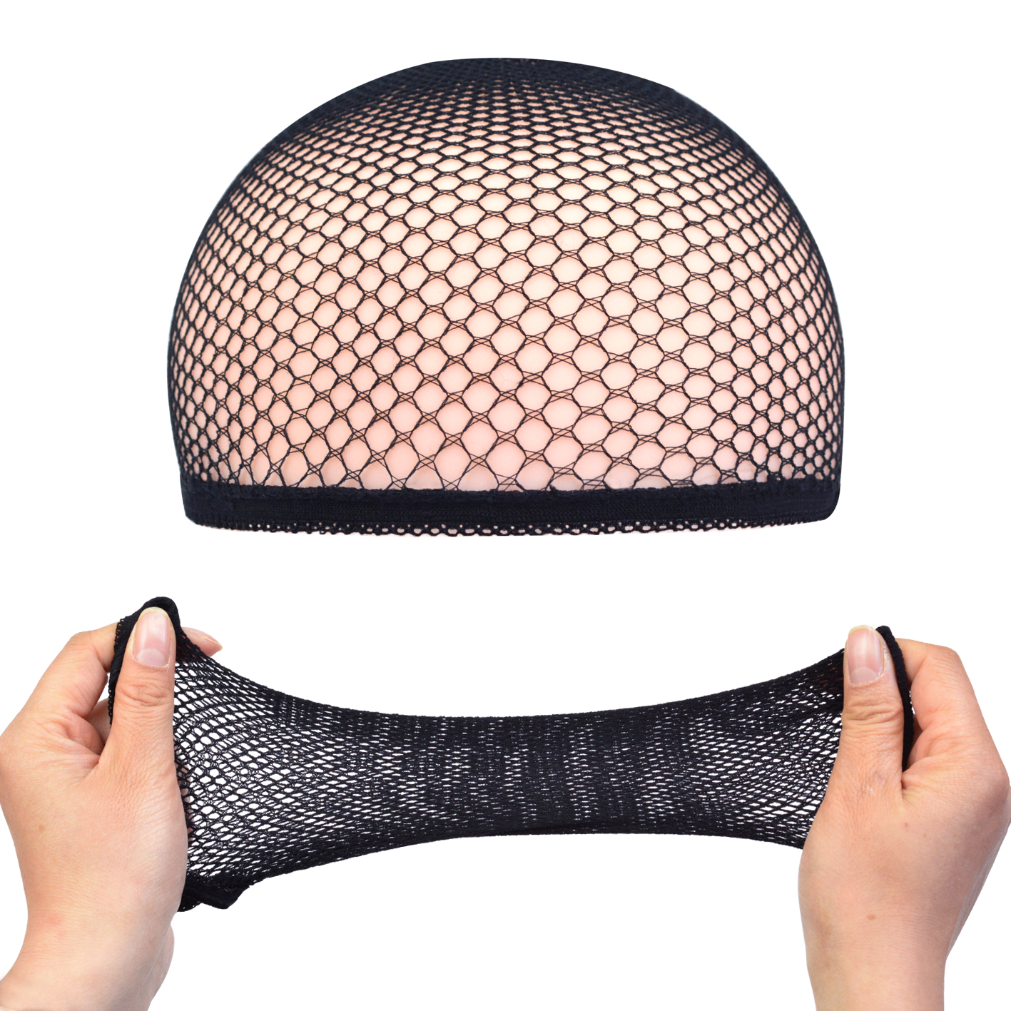 2 Pieces Hair Nets Open Ended  – Wig Cap Stocking Bewertung und Preis