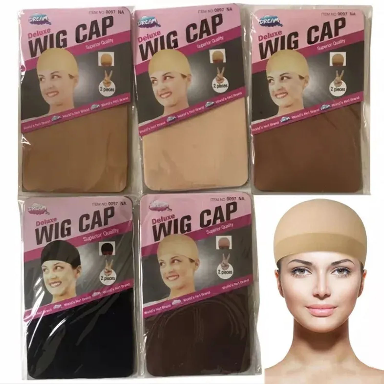 20/30PCS Cheap Hair New Stocki – Wig Cap Stocking Bewertung und Preis
