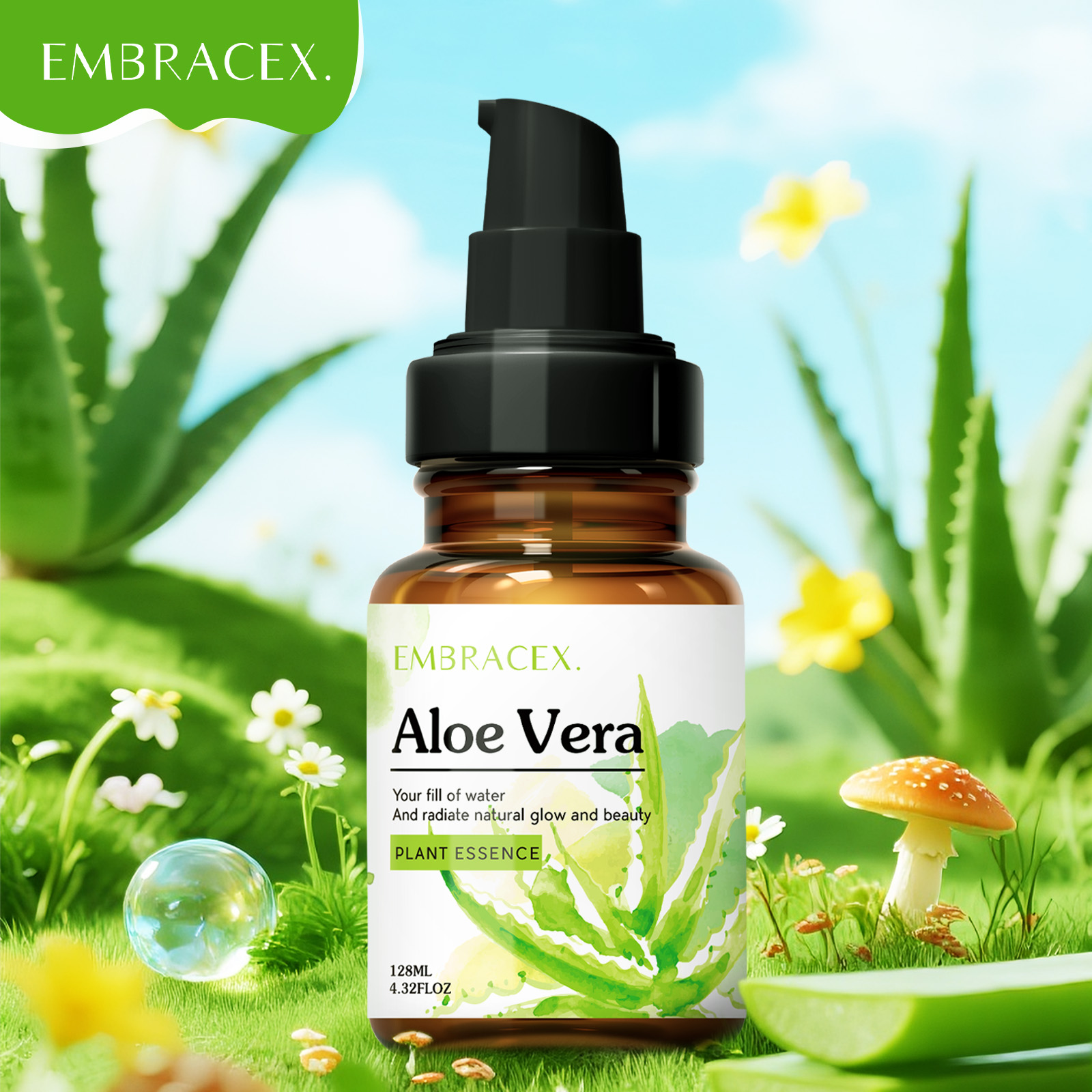 128ml Aloe Vera oil Essential  – Hair Care With Aloe Vera Bewertung und Preis