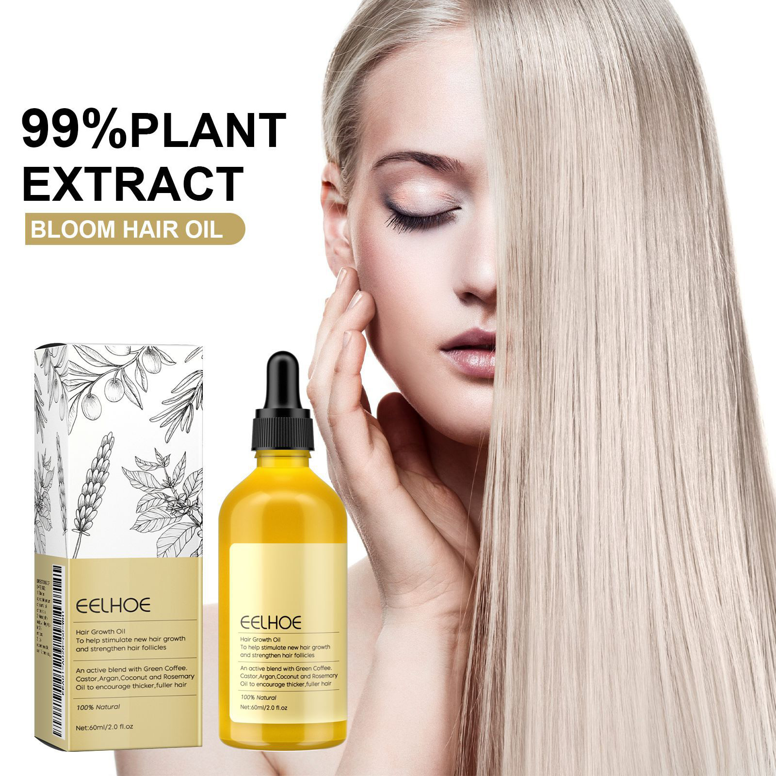 1/2/3pcs Natural Hair Growth O – Hair Care Korean Products Bewertung und Preis