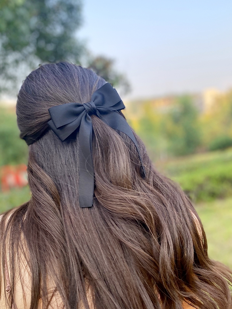 Korea Elegant Long Ribbon Bow  – Bobby Pin Bulk Bewertung und Preis