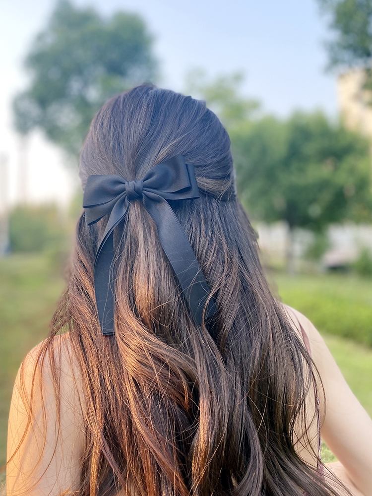 Korea Elegant Long Ribbon Bow  – Bobby Pin Bulk Bewertung und Preis