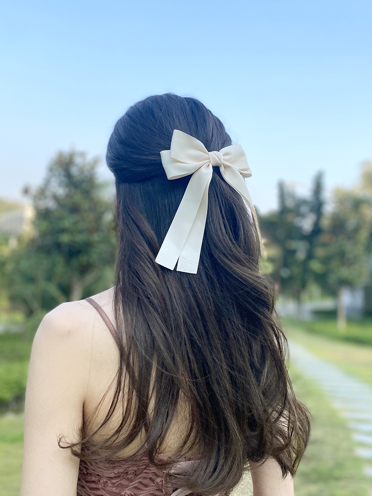 Korea Elegant Long Ribbon Bow  – Bobby Pin Bulk Bewertung und Preis