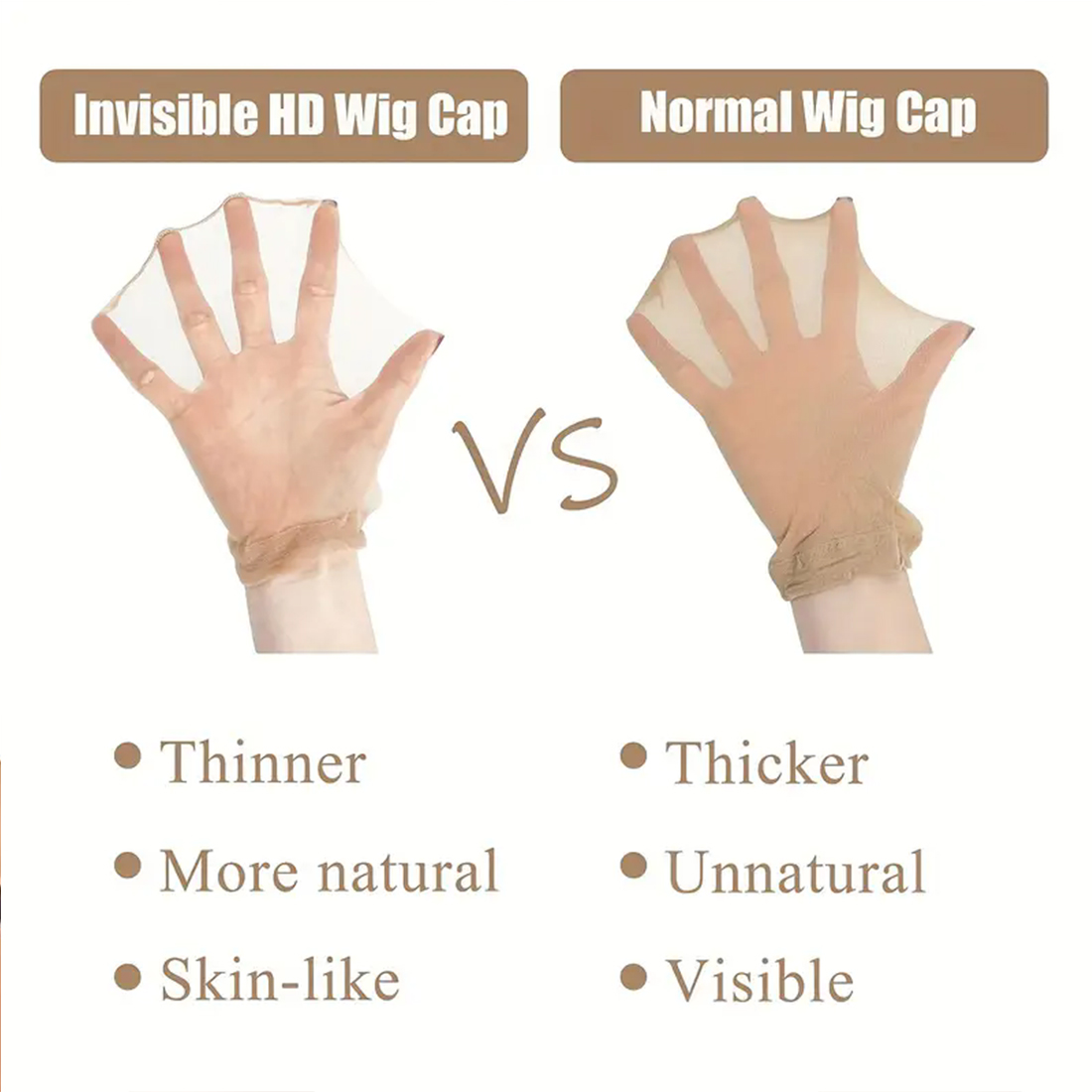 Wholesale New High Quality HD  – Wig Cap Stocking Bewertung und Preis