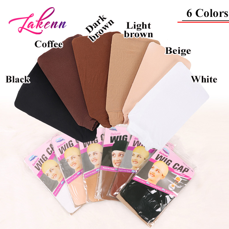 Dark Brown Wig Cap For Lace Fr – Wig Cap Stocking Bewertung und Preis