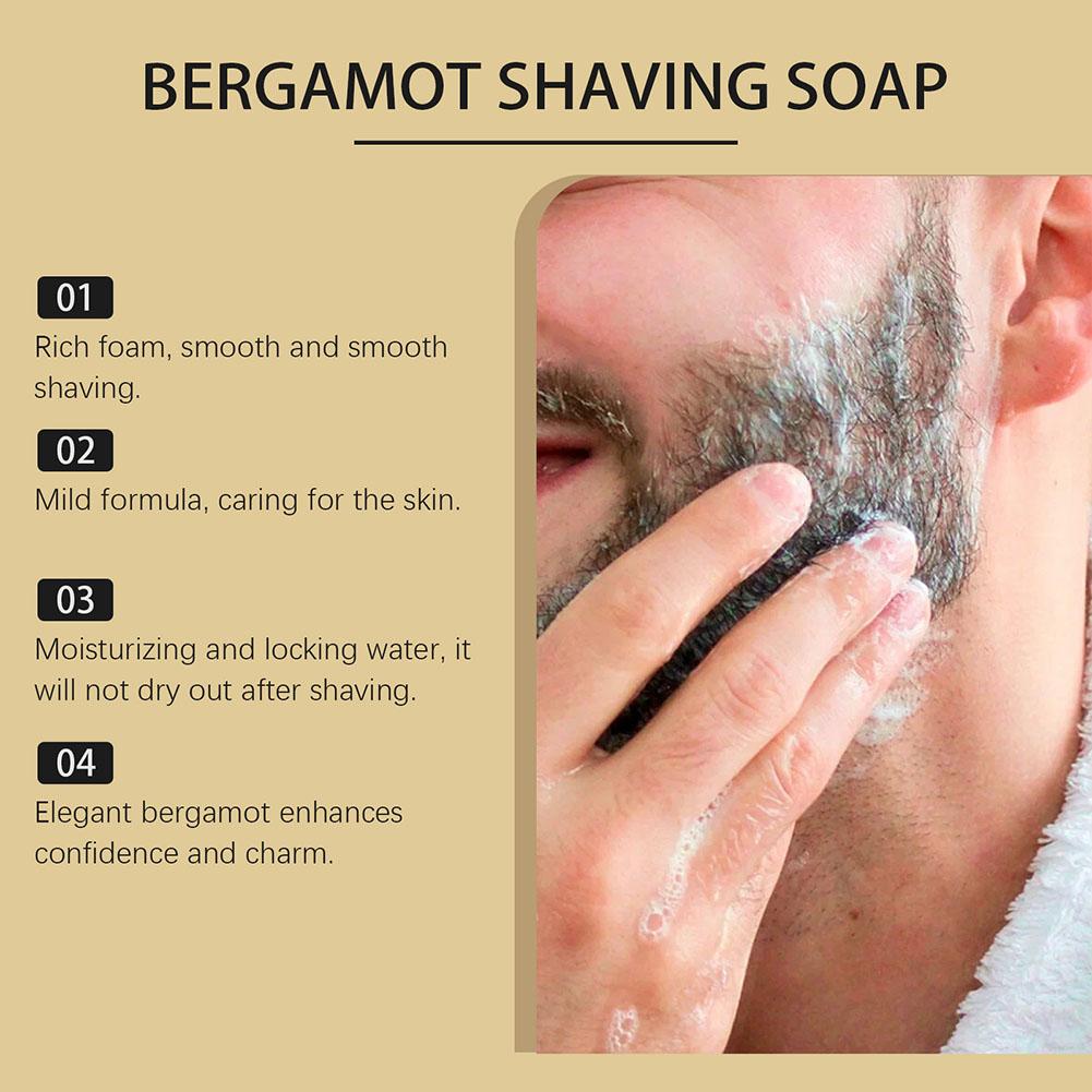 Bergamot Shaving Soap for Men  – Hair Care For Men Bewertung und Preis