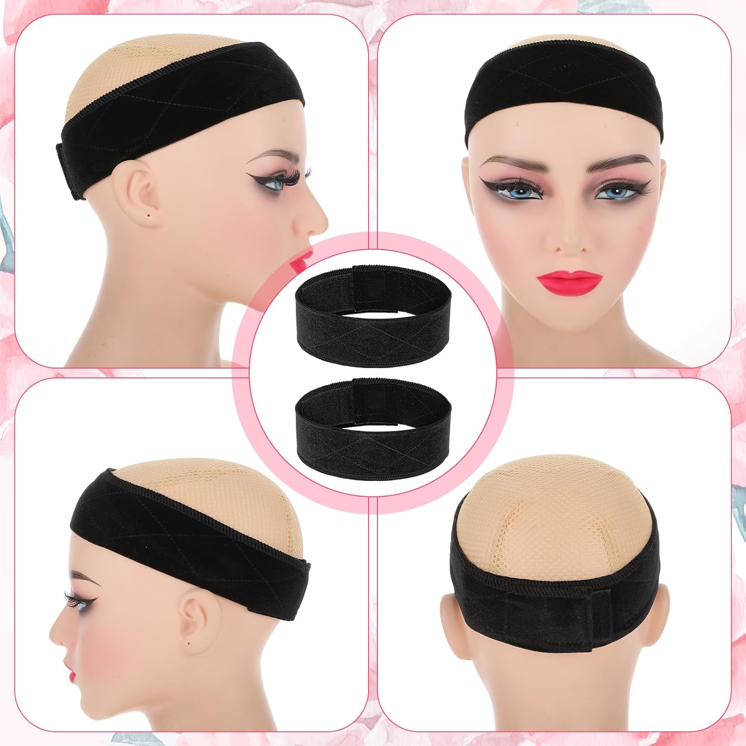 Wig Grip Bands and Dome Mesh W – Wig Cap Stocking Bewertung und Preis