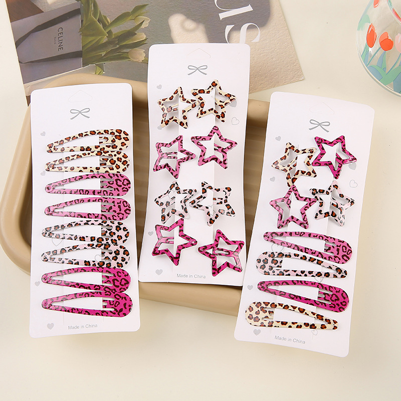 Simple Leopard Print Hairpins  – Bobby Pin Bulk Bewertung und Preis