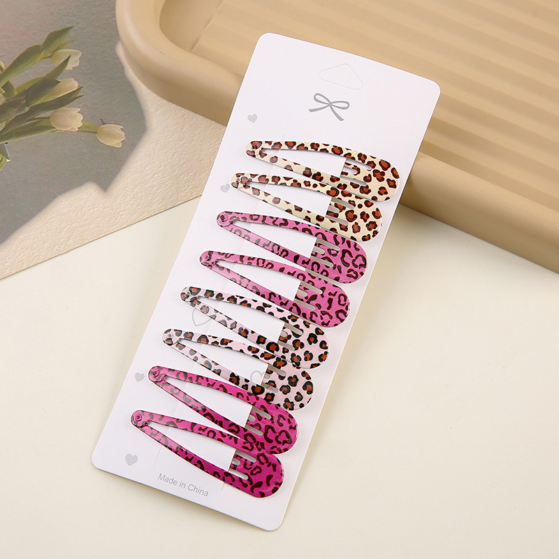Simple Leopard Print Hairpins  – Bobby Pin Bulk Bewertung und Preis