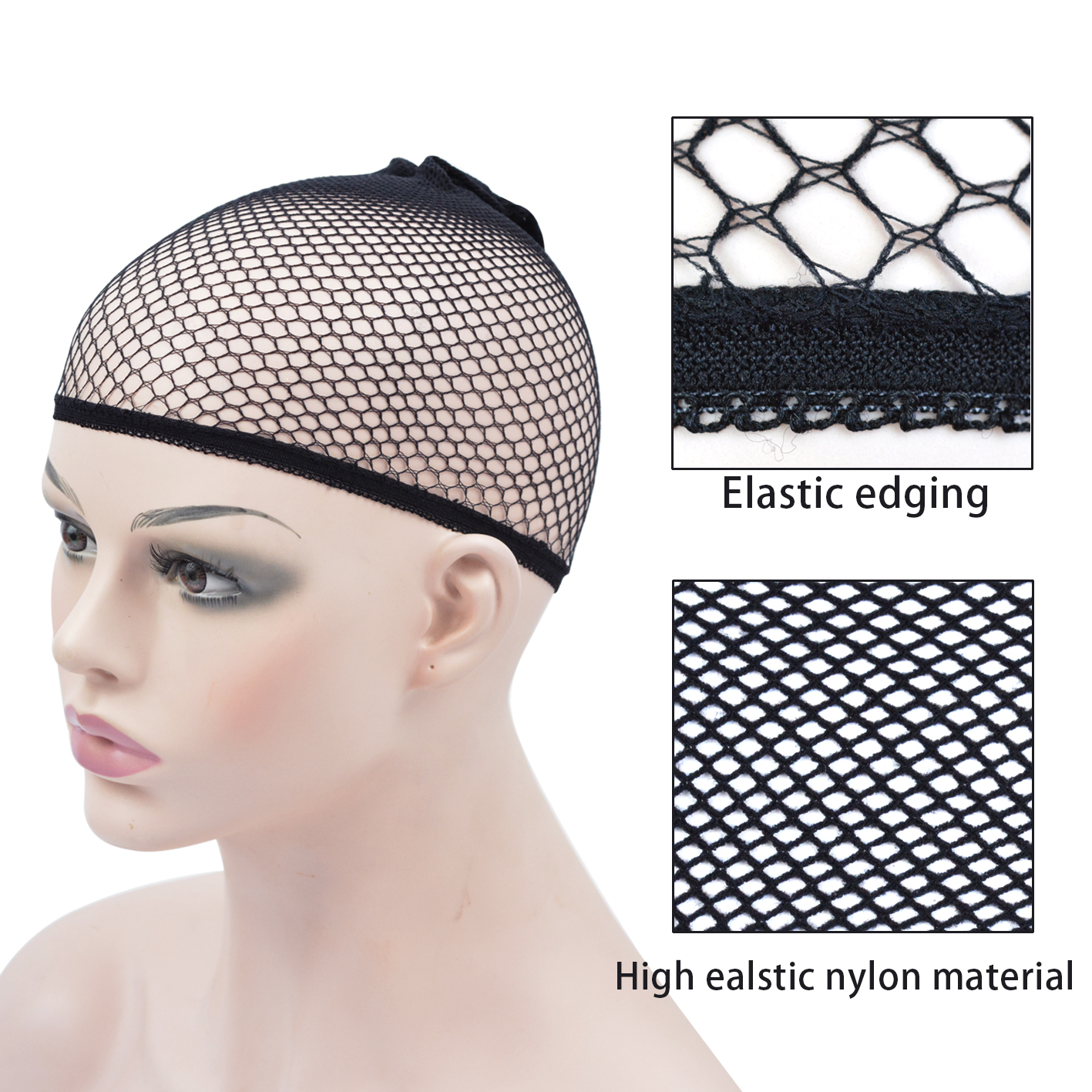 12Pcs Wig Caps Breathable Elas – Wig Cap Stocking Bewertung und Preis
